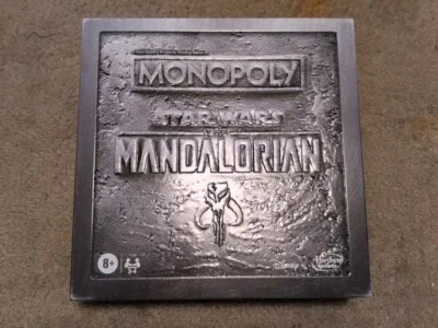 Monopoly Star Wars The Mandalorian Edition Game Hasbro Edition Collectors Mando - Photo 1/3
