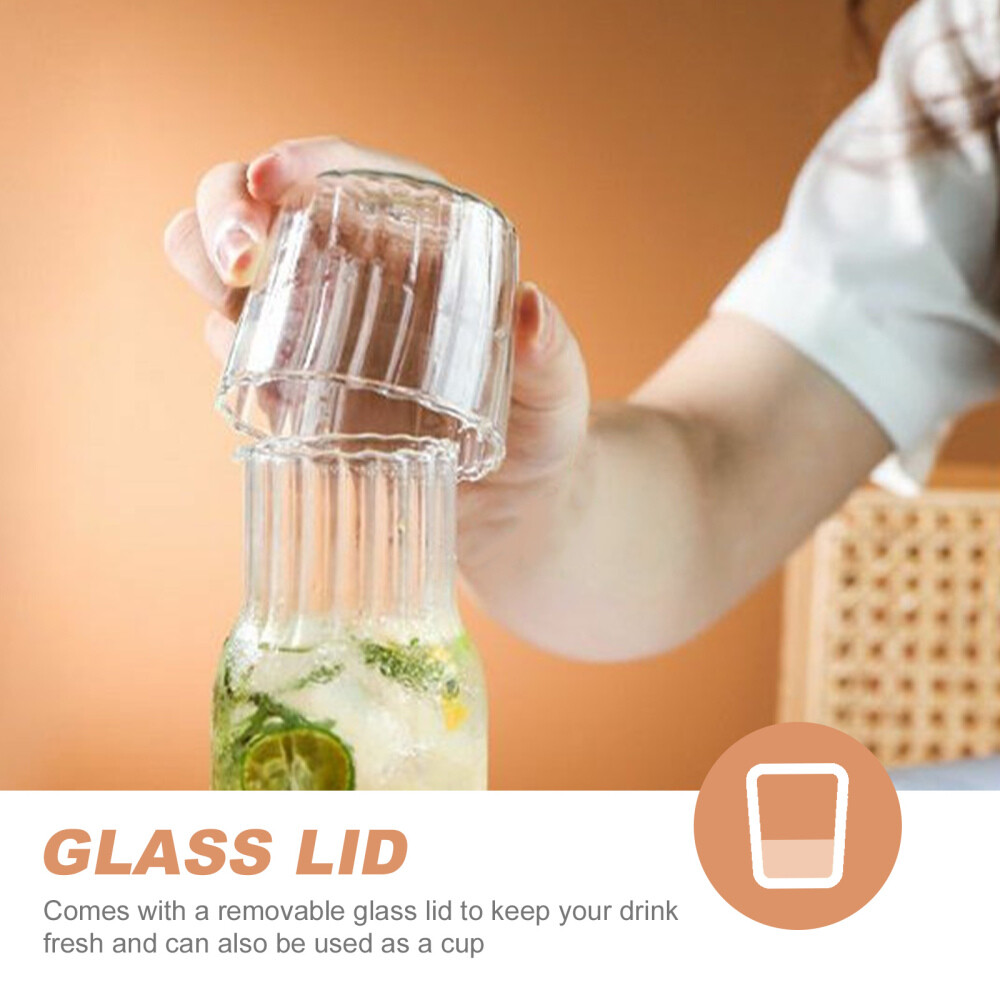 Cold Water Bottle for One Person Glass Nightstand Nightstands Pot eBay