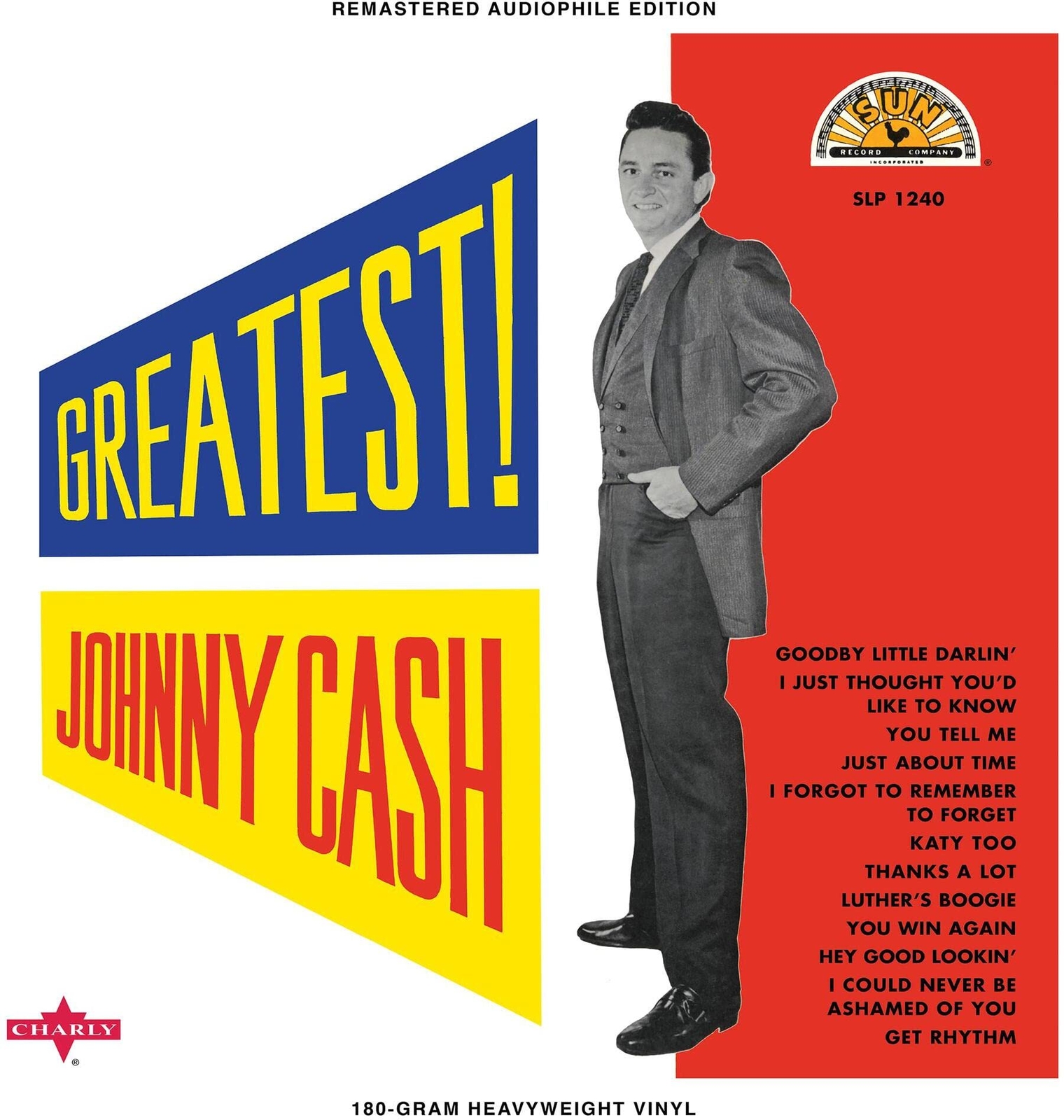 Johnny Cash Greatest! Ltd. White (Vinyl LP)