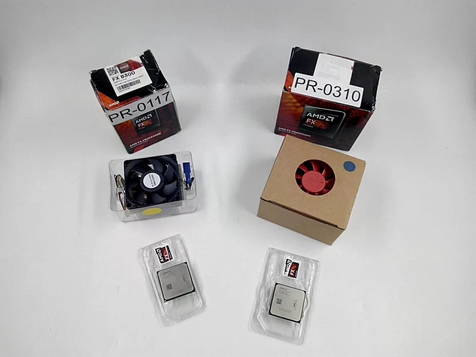 Lotto processori AMD: FX 8300 3,3 GHz 16 MB + FX 4300 3,8 GHz 8 MB di cache - Immagine 2 di 3