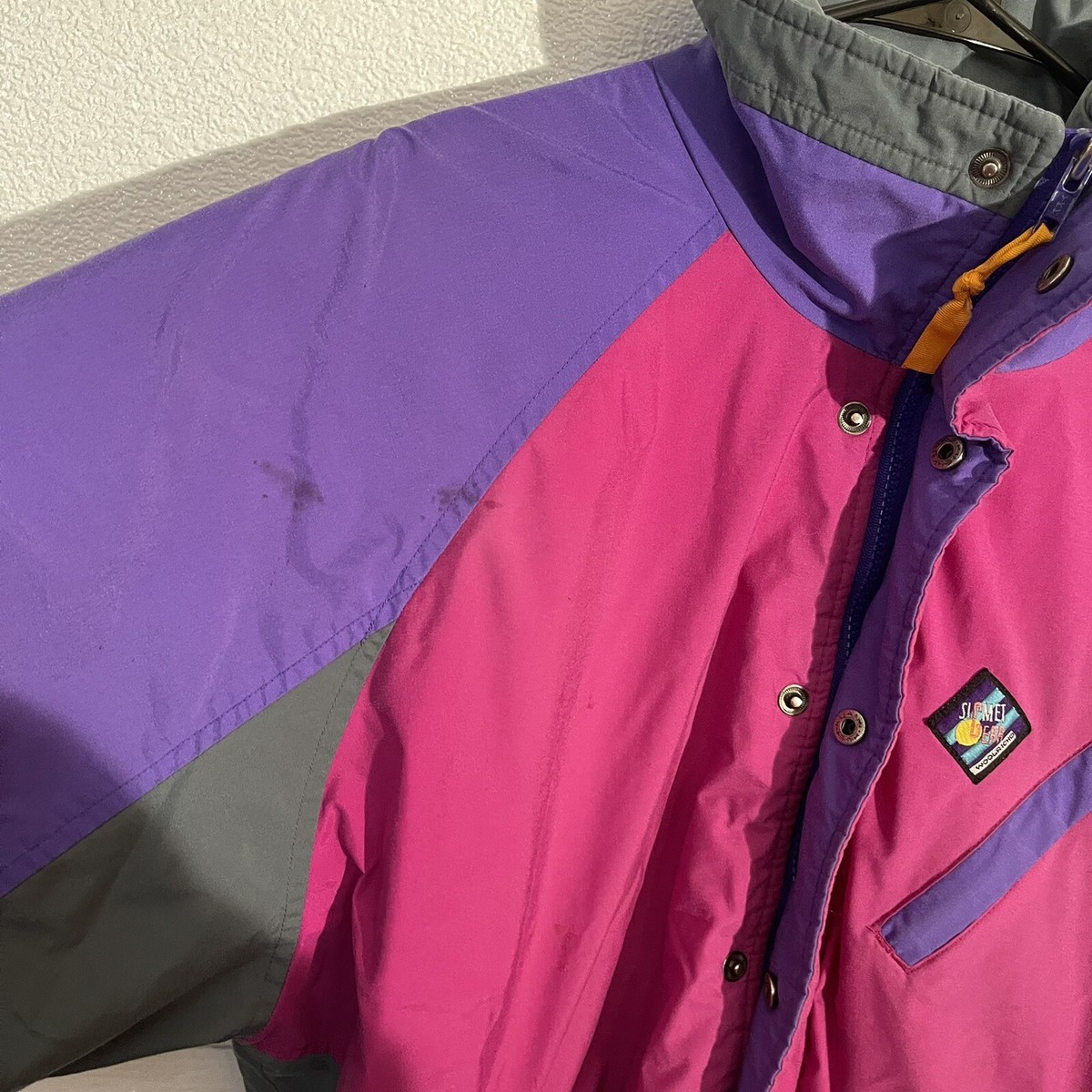 Woolrich Sigmet Gear Large Vintage 80s Ski Jacket Colorblock