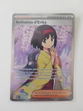 Carte Pokemon invitation d'erika 196/165 Pokemon 151 Fr Neuf