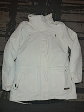 Liquid Womens White Jackewinter Coat Size Med