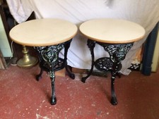 Cast Iron Pub Tables