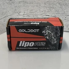 Gold EDT 1500MAH 100C 14.8V Lipo Plus High Discharge Li-Polymer Battery
