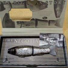 Roman Made Negotiator Limited Color Glitter Black Fishing Bait Swimbait  JP New