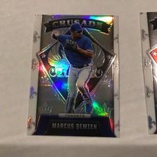 2022 panini Chronicles Crusades Prizm Holo #24 Marcus Semien - Toronto Blue Jays