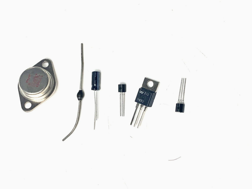 Magnovox funai Tv Repair Kit Module#703646 2N3055 123AP 9831 1uf/50v - Picture 3 of 4