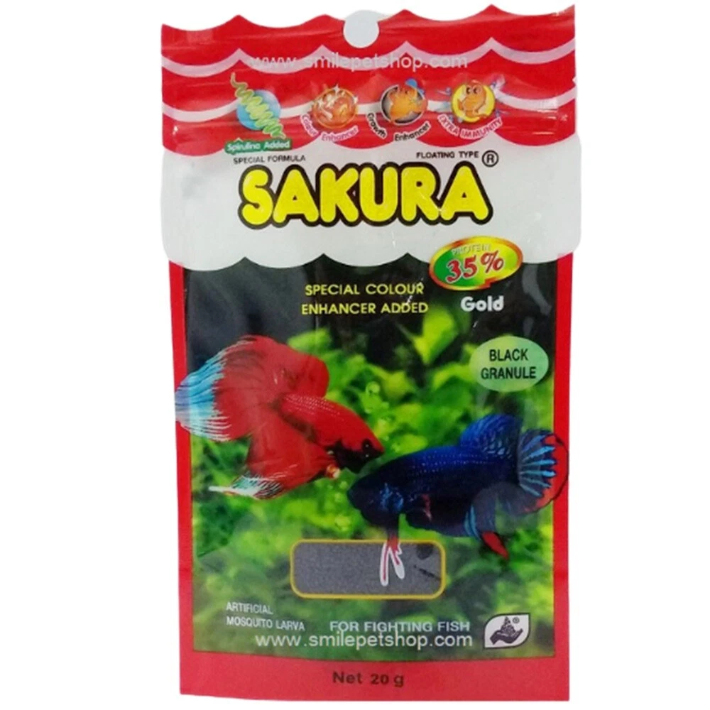 Sakura top betta food