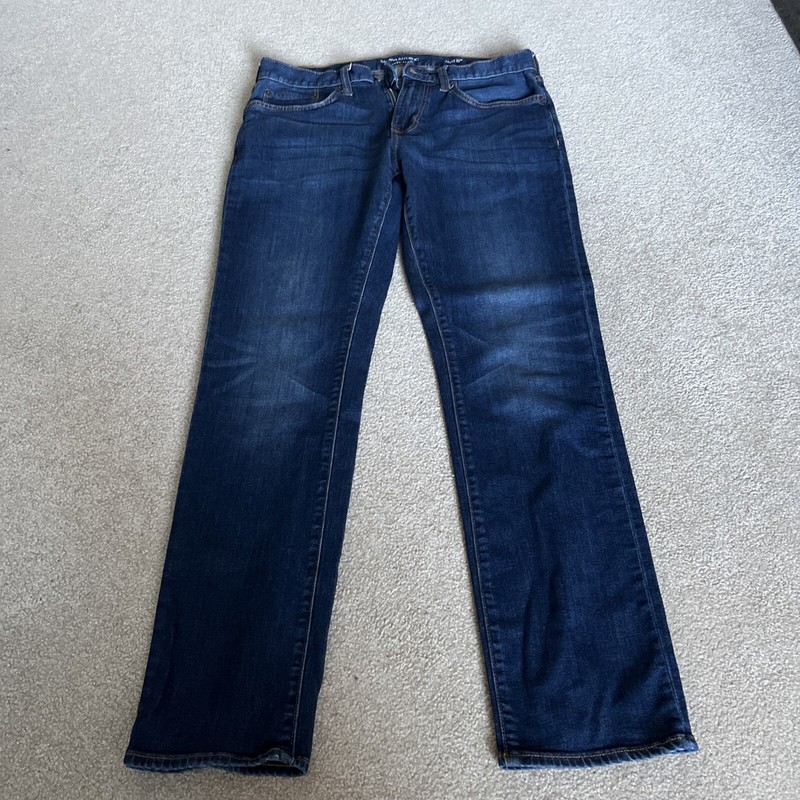 banana republic traveler jeans Dark Blue Men Size 32 X 32