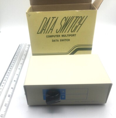 Data Transmitter Switch Computer Multiport Vintage RSS-2 NIB Free Shipping