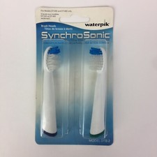 Waterpik DTB-2 SynchroSonic Refill Brush Heads For Models DT-300  DT-400 New