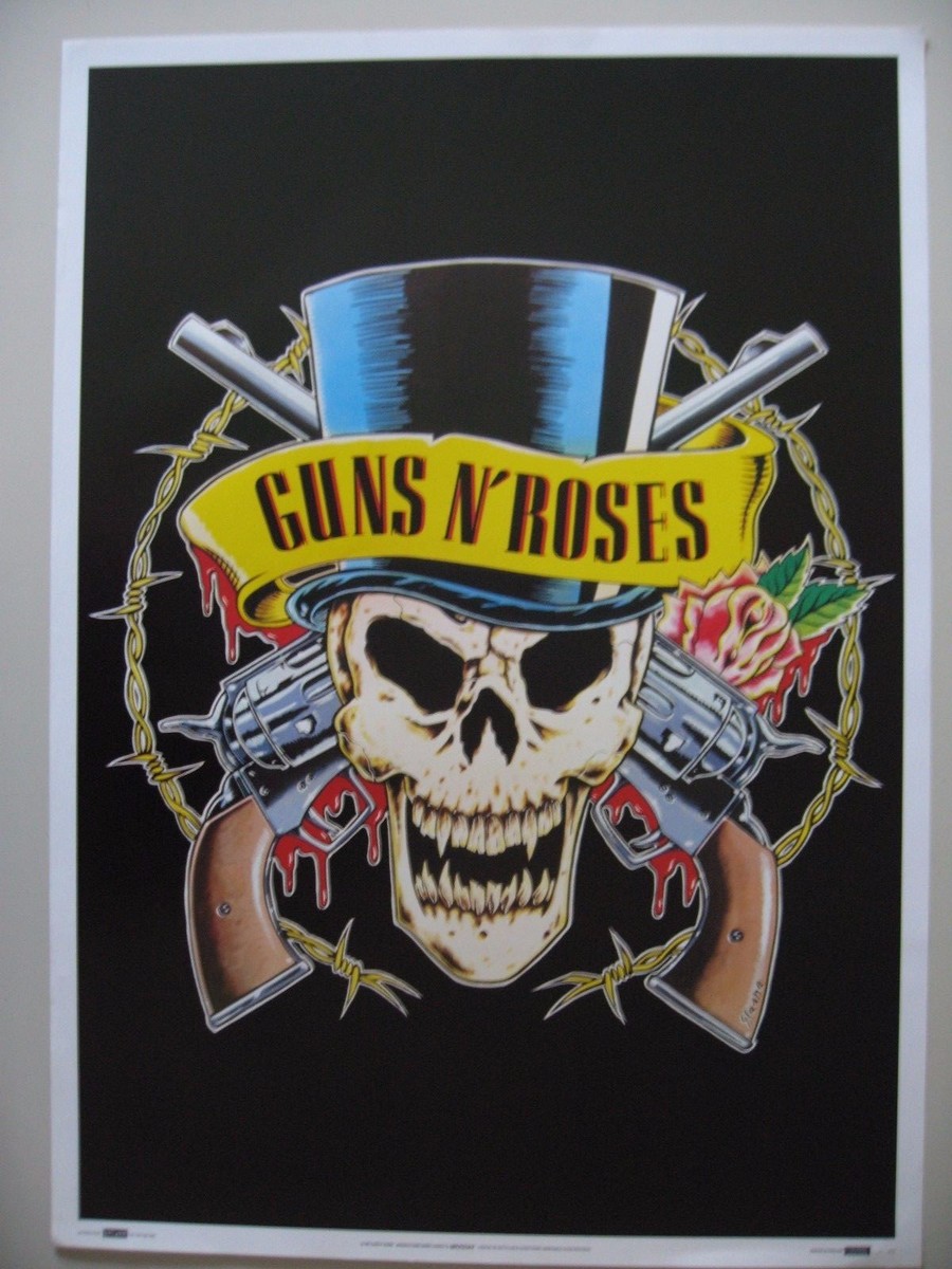 GUNS N' ROSES,1991, AUTHENTIC 1991 POSTER | eBay