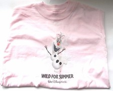 Disney Parks Frozen Olaf Wild For Summer T-Shirt- Childs Extra Small NWT