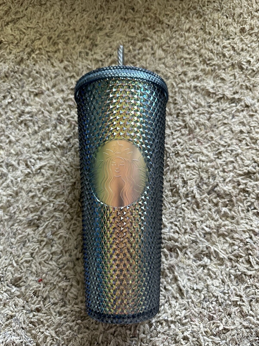 Starbucks Black Studded Tumbler Fall 2020 Iridescent Spiked Venti New
