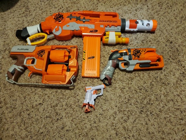 nerf zombie strike hammer shot