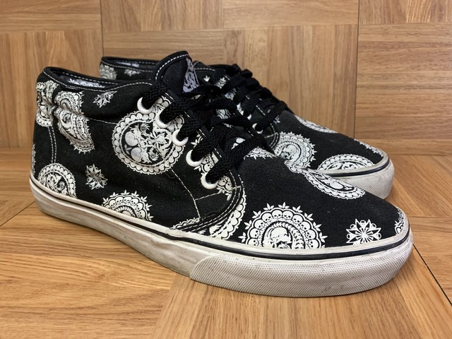 black bandana vans