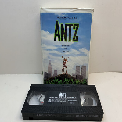 Dreamworks Pictures And PDI Antz VHS, 1998 Clamshell