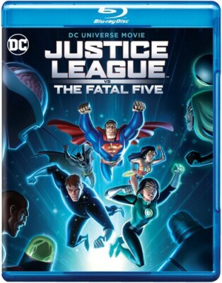 Justice League vs. the Fatal Five (Blu-ray, 2019) NEW Sealed, Free Shipping