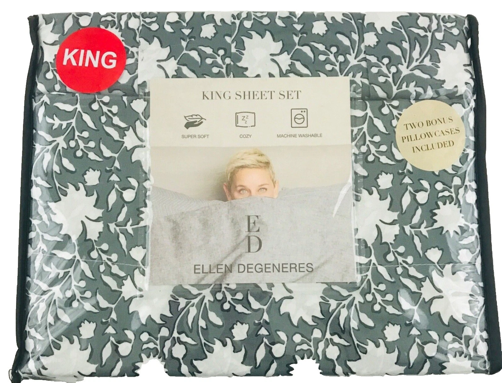King Floral Sheets