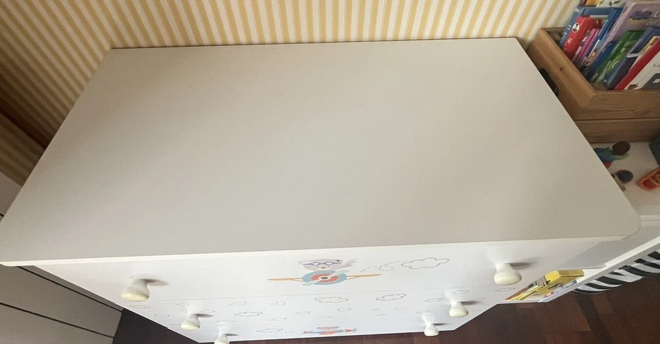 Comò Bianco Pali - Immagine 3 di 4