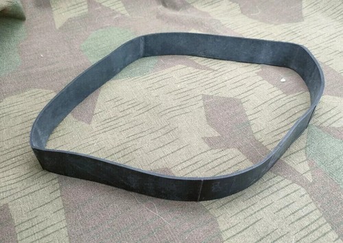 WW2 German helmet band for camouflage -BLACK  rubber