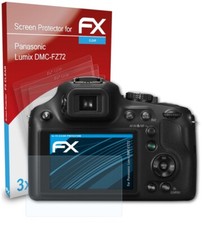 atFoliX 3x Protecteur d'écran pour Panasonic Lumix DMC-FZ72 clair