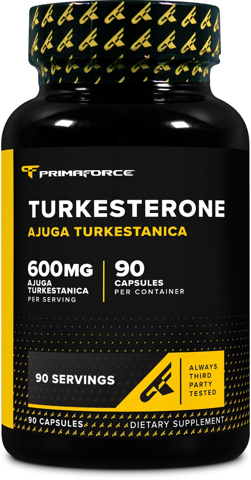 PrimaForce Turkesterone 600mg 90 Capsules - Non-GMO - Gluten Free Supplement 4990₽