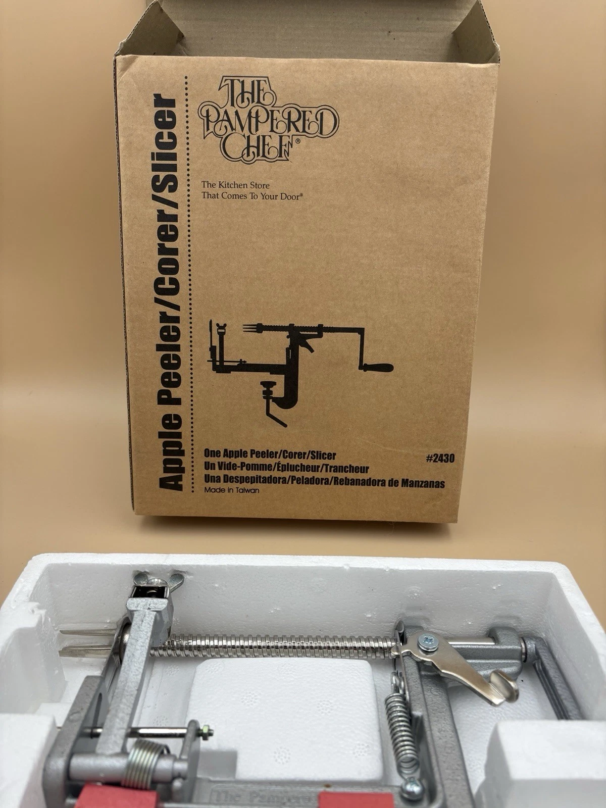 The Pampered Chef 2430 Apple Peeler Corer Slicer
Opens in a new window or tab