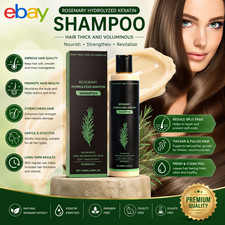 Tgideas Organic Rosemary Hair Growth Shampoo for Women and Men-Natural Thick UK