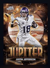 2025 Topps NFL Chrome Cosmic Planetary JUPITER-JUSTIN JEFFERSON (NFL DigitalCard
