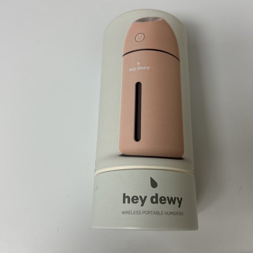 Hey Dewy Wireless Portable Facial Humidifier in Blush Pink To Stay Cool For Summ
