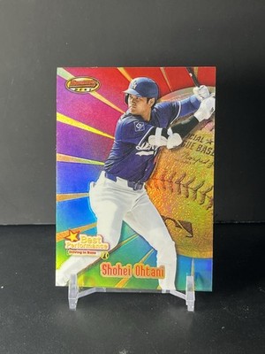 Shohei Ohtani 2025 Bowman's Best BP-21 Best Performance Dodgers Refractor   