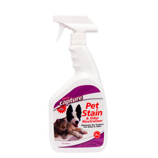 Capture Pet Stain  Odor Eliminator Spray Enzyme Carpet  Upholstery Cleaner