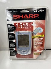 Sharp OZ-290H Wizard Organizer 5-Line Touch Synchronizes Microsoft Outlook
