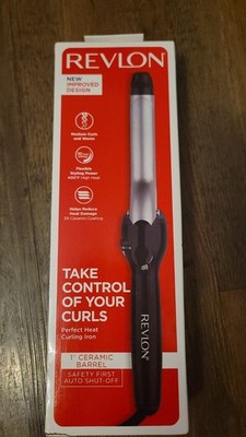 Revlon Perfect Heat 1'' Ceramic Barre Curling Iron - Brand New