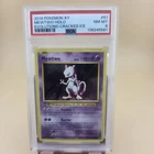 Pokemon XY Evolutions Mewtwo Holo CRACKED ICE! #51 RARE PSA 8 2016