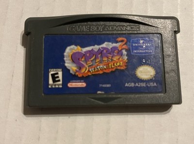 Spyro 2 : Season Of The Flame GBA Nintendo Game Boy Advance Game Cartridge 