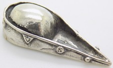 Chapeau Diplôme Argent Massif 800 Miniature Vintage Italie Arezzo Académique