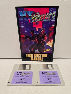 NY Warriors w/ Manual 3.5'' Commodore Amiga