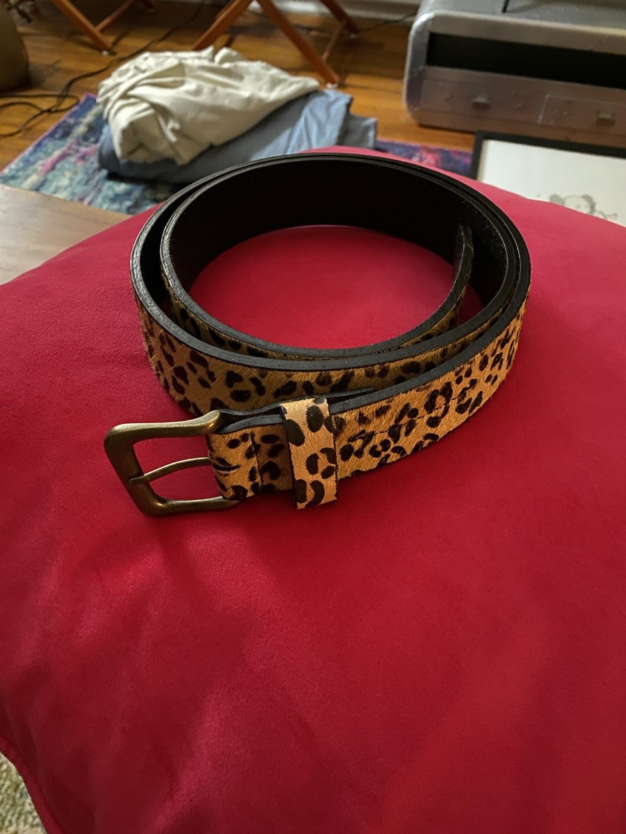 DS Supreme X Levis Cheetah Fur Belt - FIRST COLLAB EVER BETWEEN