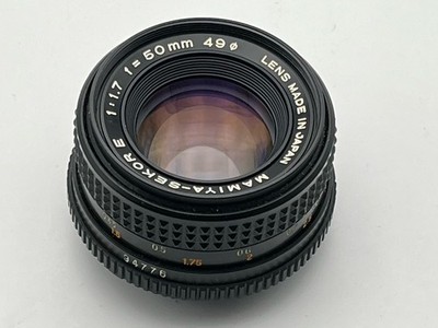 Mamiya Objektiv Sekor E 50 mm 1:1.,7 für analoge Kamera