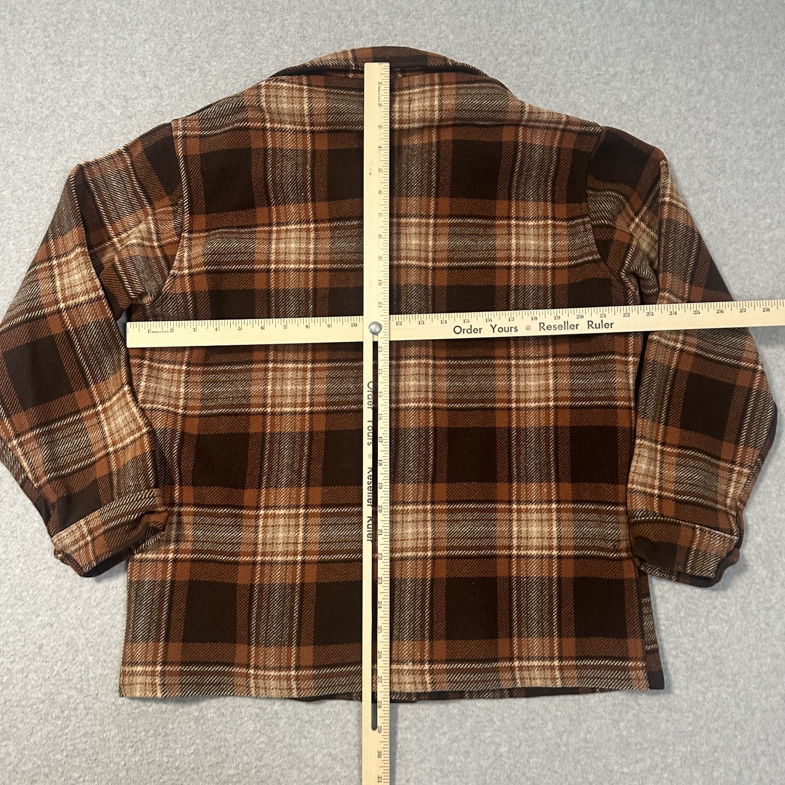 pendleton mackinaw cruiser wool shacket mens L or… - image 6