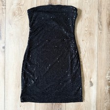 Urban Outfitters Larissa Sequin Tube Mini Dress L