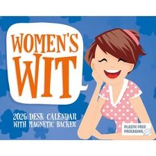 Carousel Calendars,  Womens Wit 2026 Desk Calendar