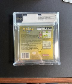 Pokemon Gold Version GBC Sealed WATA graded 9.2 A+ Seal