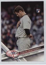 2017 Topps Update Image Variation SP (Hand Over Heart) Jordan Montgomery 14n5