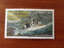 TAAF Yvert Num 660 ** MNH Fregate Floreal ANNEE 2013