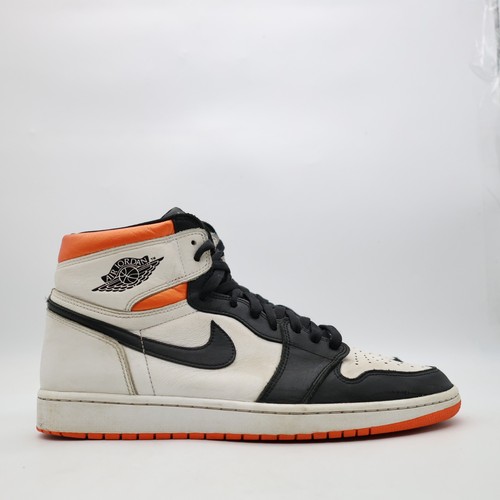 Nike Jordan 1 Men's Size 13 Retro High OG Electro Orange Sneakers Basketball