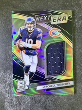2019 Panini Spectra Next Era Materials #1 Mitchell Trubisky Jersey /199
